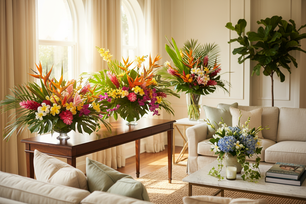 Summer Floral Decor Collection Banner