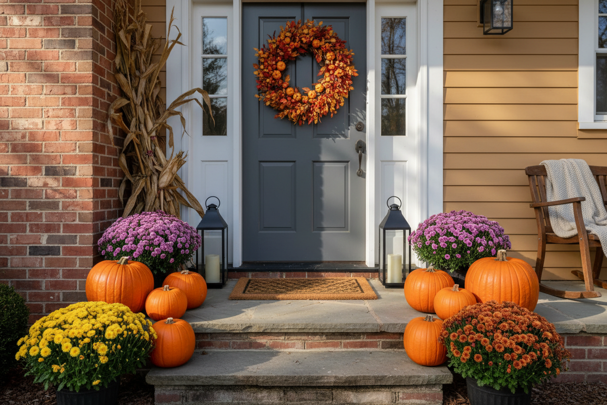 Fall Door & Entryway Decor