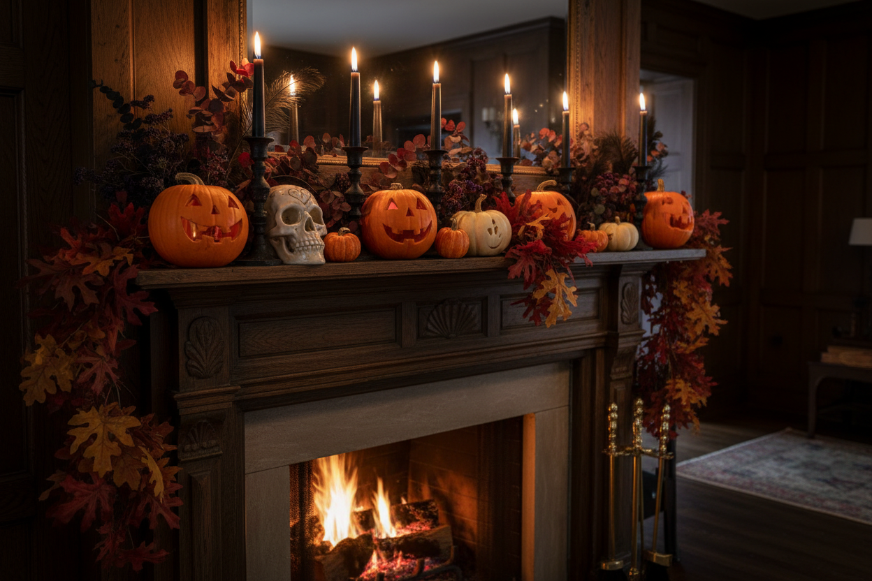 Halloween Tabletop & Mantel Decor