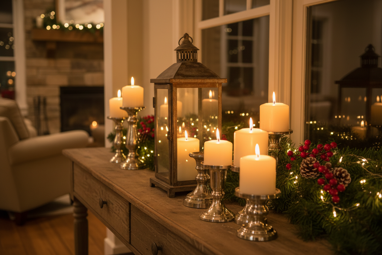 Christmas Lighting & Candles