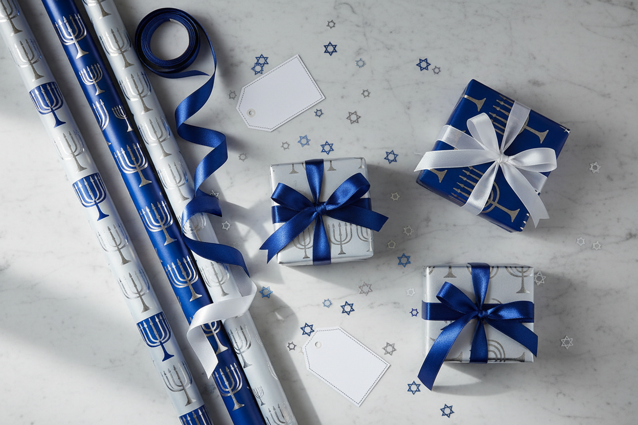 Hanukkah Gift Wrap & Packaging