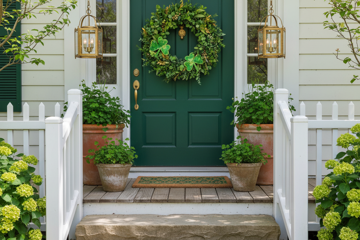 St. Patrick's Day Door & Entryway Decor