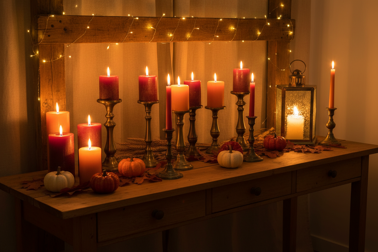 Thanksgiving Lighting & Candles
