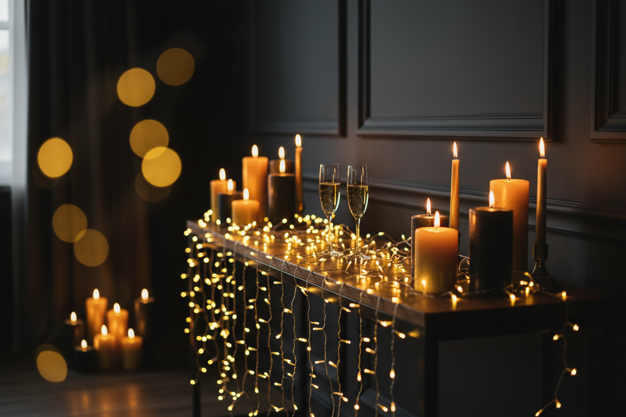 New Year's Eve Lighting & Ambiance
