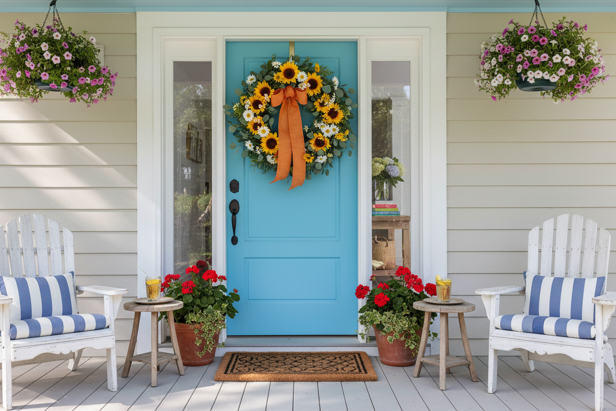 Summer Door & Entryway Decor