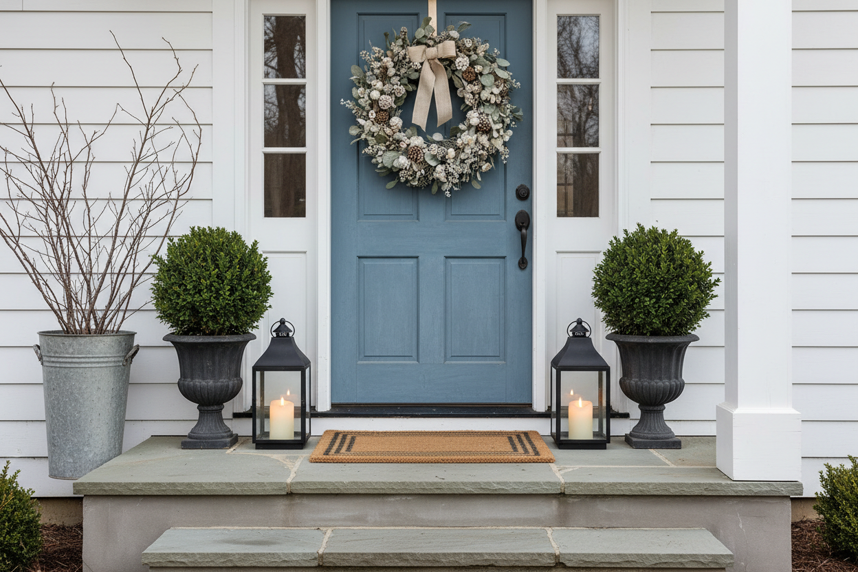 Winter Door & Entryway Decor