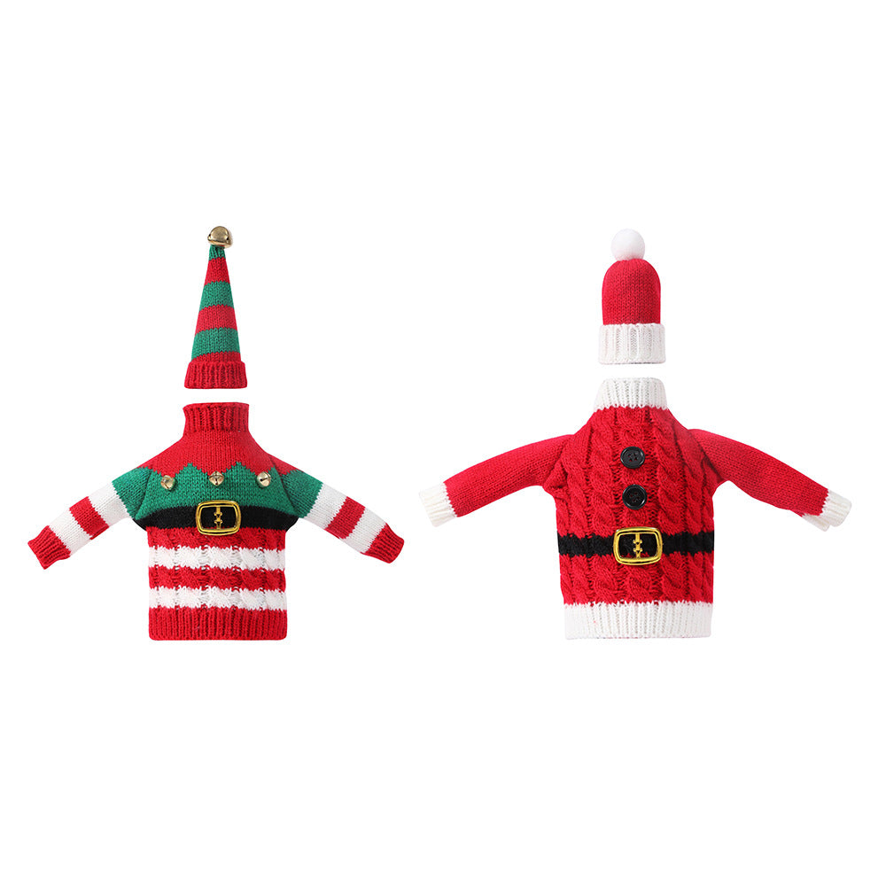 Christmas Wine Bottle Cover