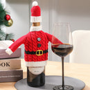 Christmas Wine Bottle Cover - detail view 7