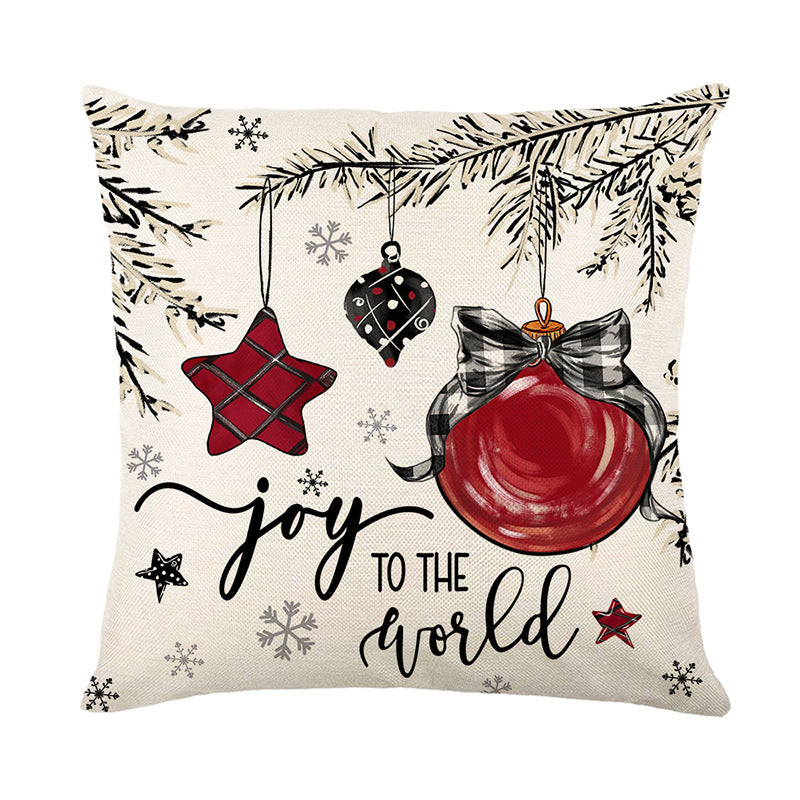 Christmas Printed Pillow Cover