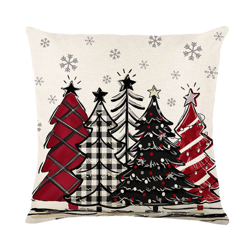 Christmas Printed Pillow Cover - detail view 4