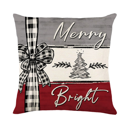 Christmas Printed Pillow Cover - detail view 5
