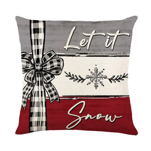 Christmas Printed Pillow Cover - detail view 6