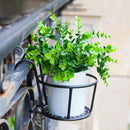 Metal Plant Pot with Stand - detail view 3