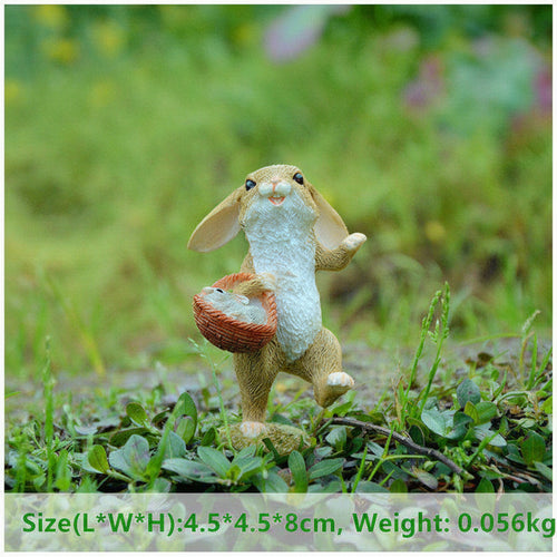 Bunny Resin Figurine - detail view 6