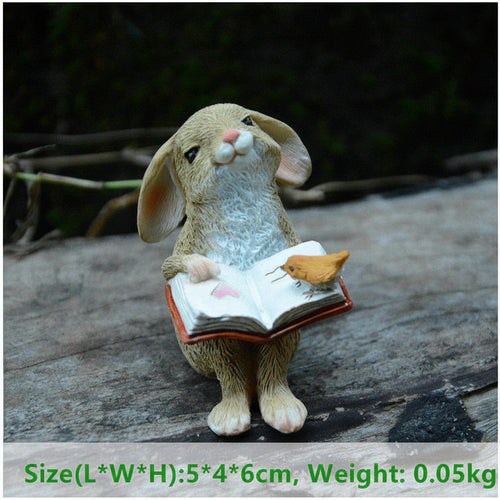 Bunny Resin Figurine - detail view 4