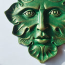 Leaf Face Wall Sculpture - detail view 6