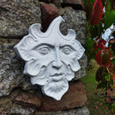 Leaf Face Wall Sculpture - detail view 7