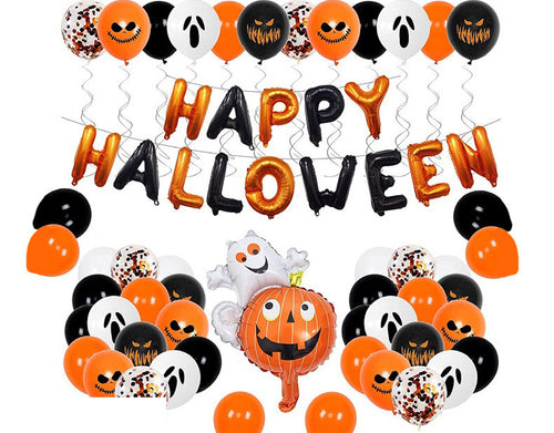 Halloween Balloon Garland Kit - detail view 5