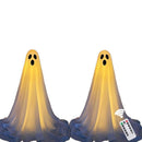 Lighted Halloween Ghost Yard Stake - detail view 6