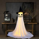 Lighted Halloween Ghost Yard Stake - detail view 17