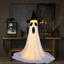 Lighted Halloween Ghost Yard Stake - detail view 19