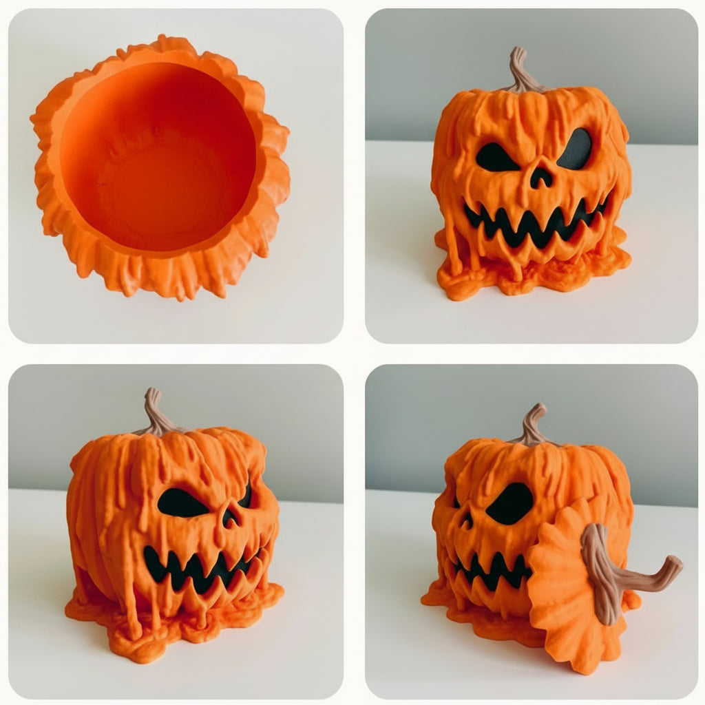 Melting Pumpkin Candy Bowl