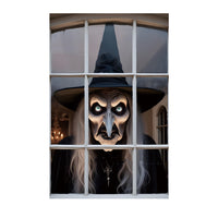 Halloween Horror Window Backdrop
