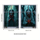 Halloween Horror Window Backdrop - detail view 8