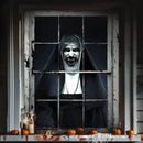 Halloween Horror Window Backdrop - detail view 2