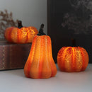 LED Pumpkin Candle Lantern - detail view 3