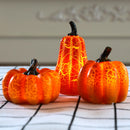 LED Pumpkin Candle Lantern - detail view 5