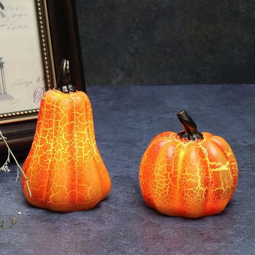 LED Pumpkin Candle Lantern - detail view 8