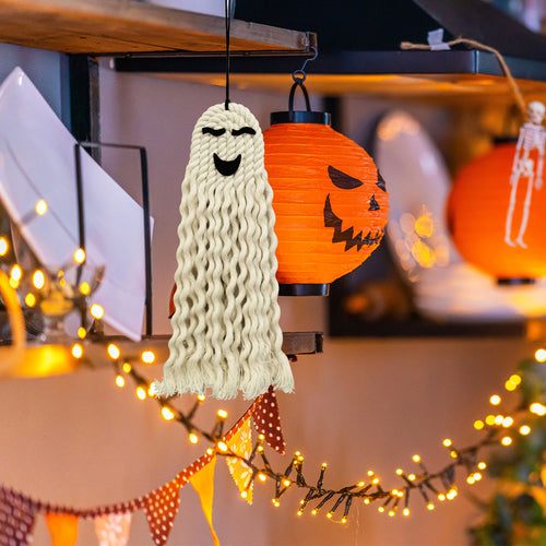 Halloween Ghost Hanging Decoration - detail view 2