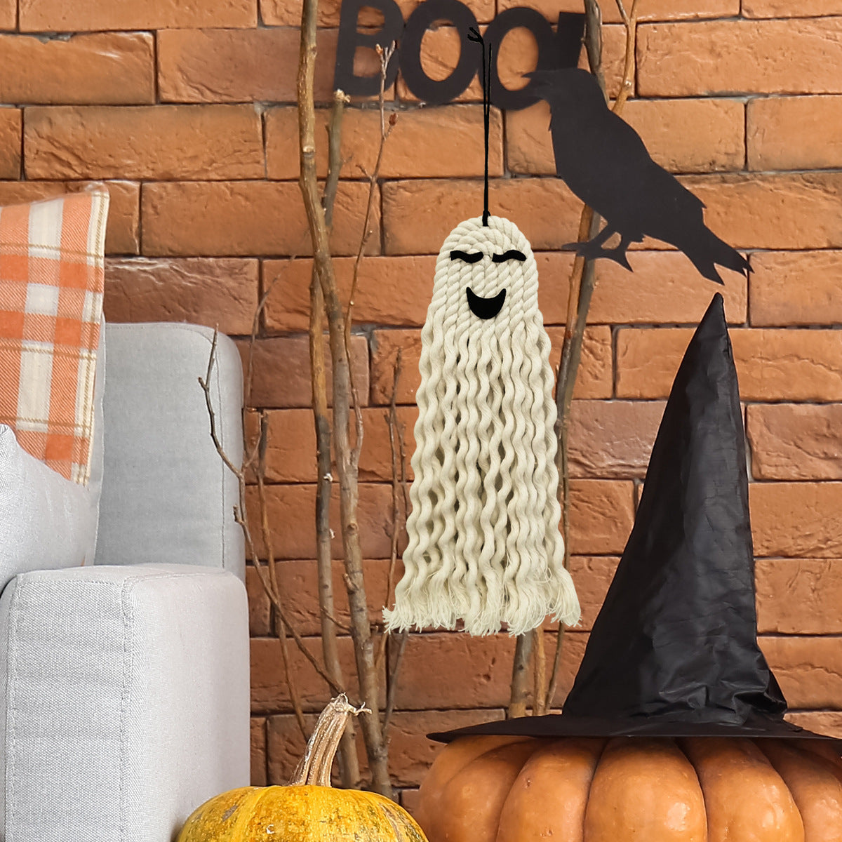 Halloween Ghost Hanging Decoration - detail view 6