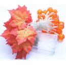 Halloween Pumpkin & Maple Leaf String Lights - detail view 5