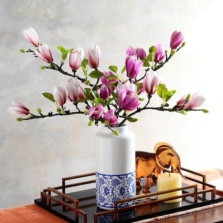 Artificial Magnolia Flower Stems