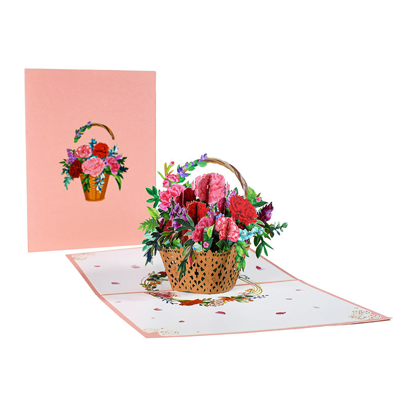 Mother's Day 3D Pop-Up Floral Card