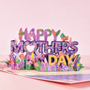 Mother's Day 3D Pop-Up Floral Card - detail view 3