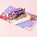 Mother's Day 3D Pop-Up Floral Card - detail view 4