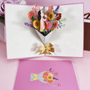Mother's Day 3D Pop-Up Floral Card - detail view 6