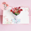 Mother's Day 3D Pop-Up Floral Card - detail view 13