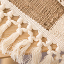 Knotted Tassel Cotton-Linen Table Runner - detail view 4