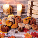 Fall Fabric Pumpkin Set - detail view 2