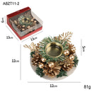 Christmas Botanical Candle Holder - detail view 8