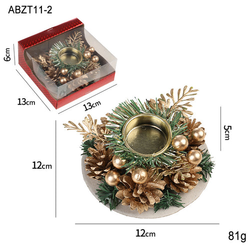 Christmas Botanical Candle Holder - detail view 8