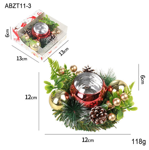 Christmas Botanical Candle Holder - detail view 9