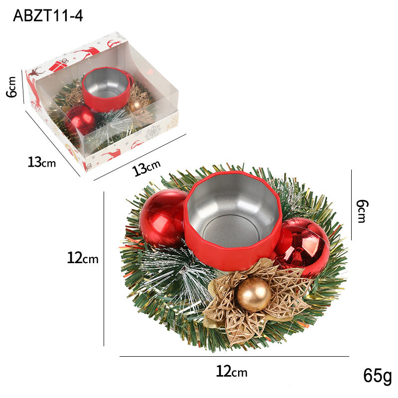 Christmas Botanical Candle Holder - detail view 10