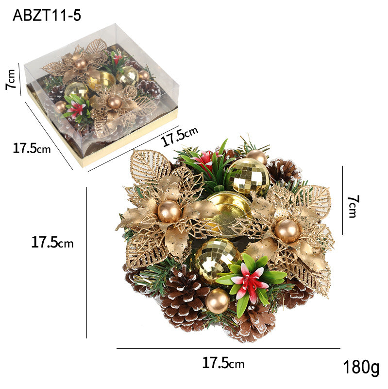Christmas Botanical Candle Holder - detail view 11