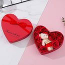 Heart-Shaped Rose Soap Gift Box - detail view 8